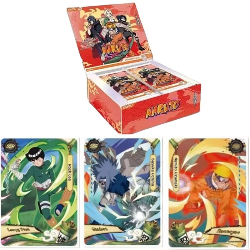 Board Game Naruto - Cartes authentiques KAYOU en anglais, cartes