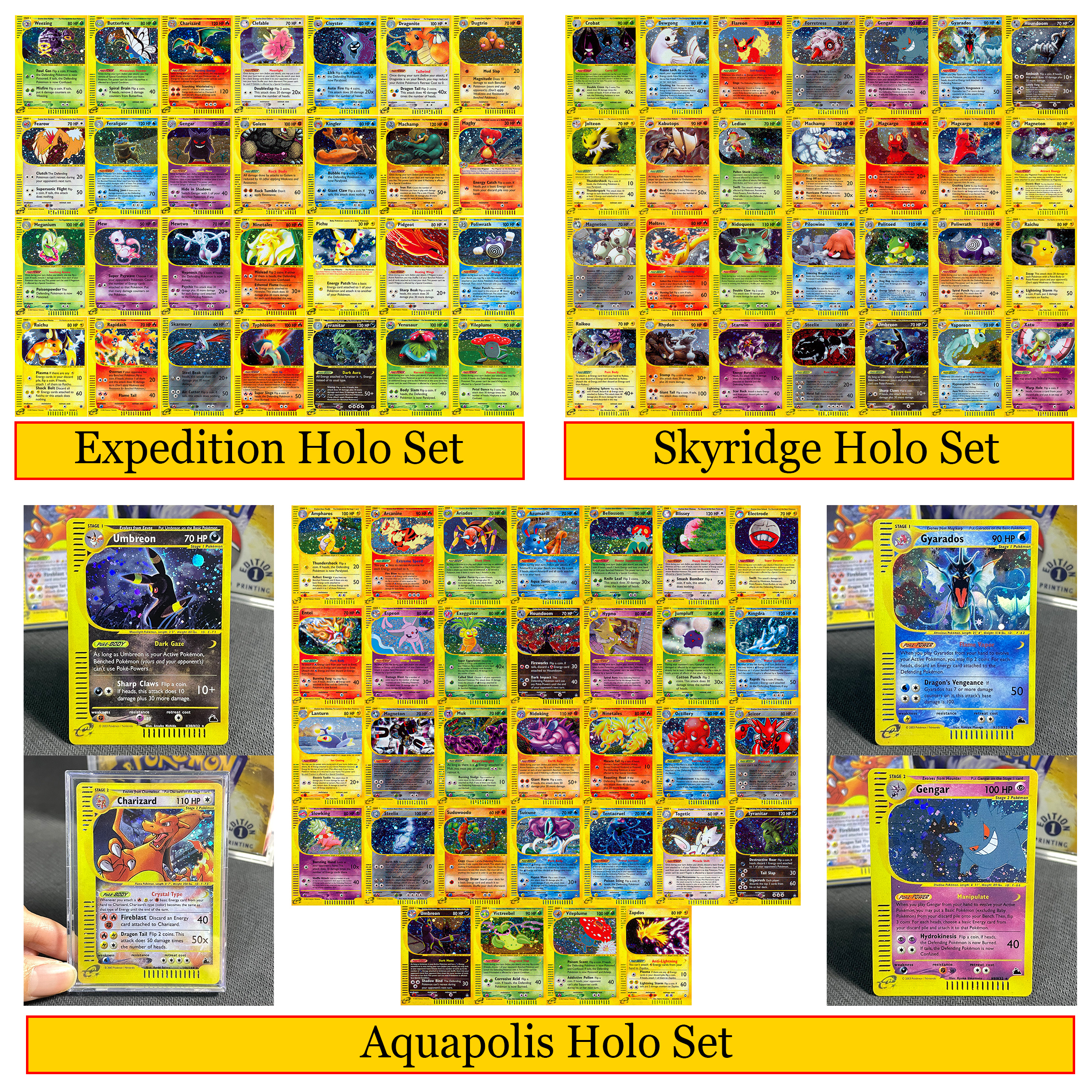 Board Game Online - Cartes de jeu PTCG E-Card Holo