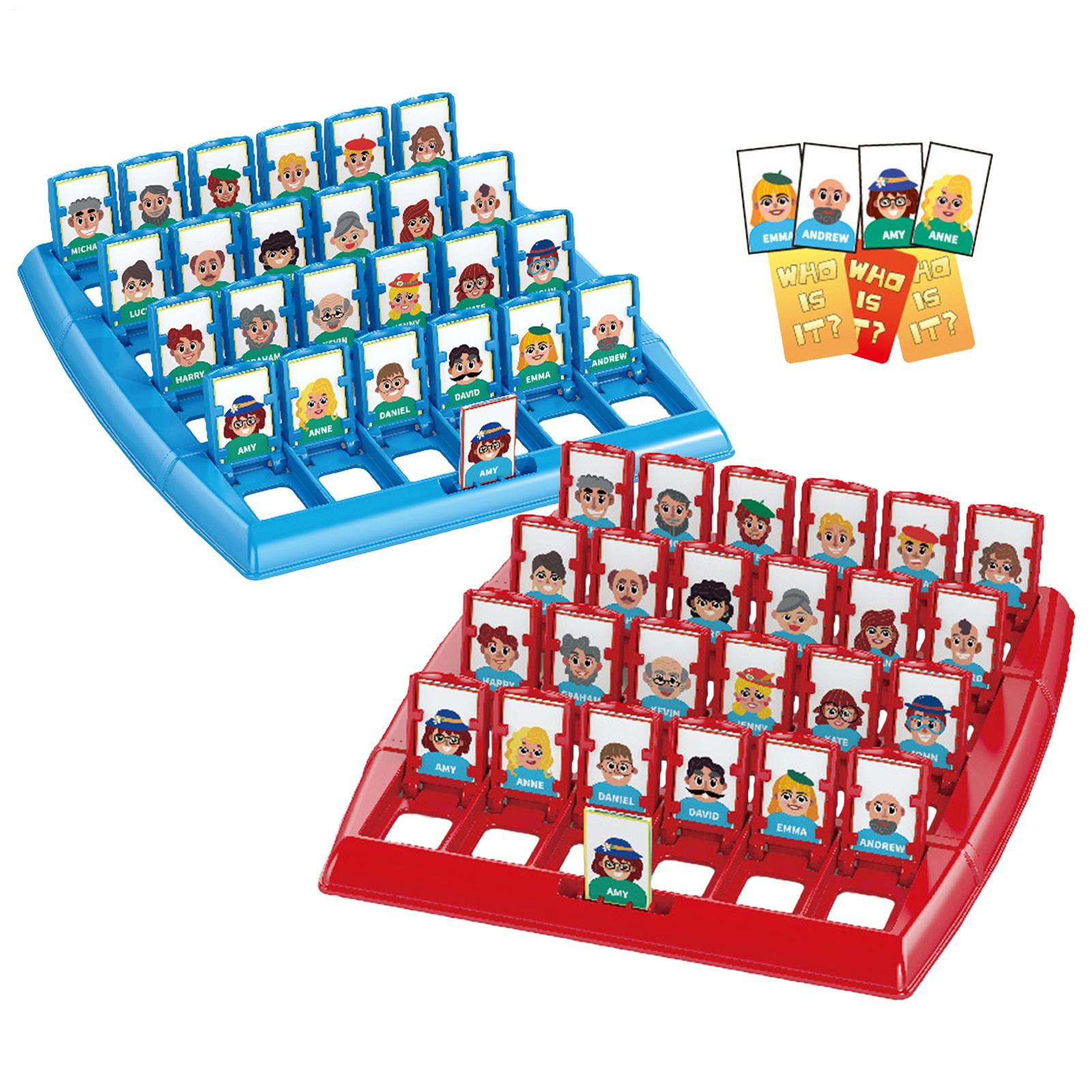 Board Game Who Is It - Jouet éducatif à deux joueurs, jouet