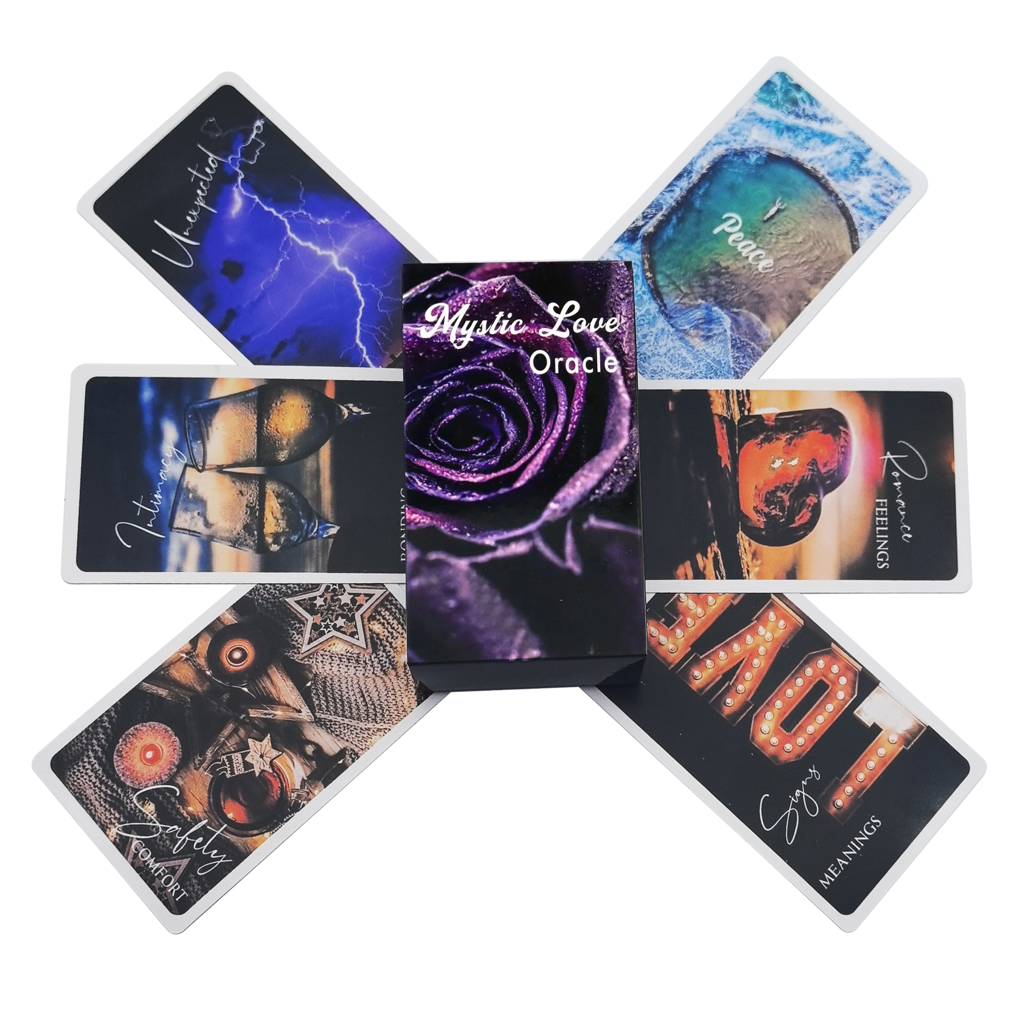 Card Game Deck - Cartes Oracle d'amour mystique A 79,