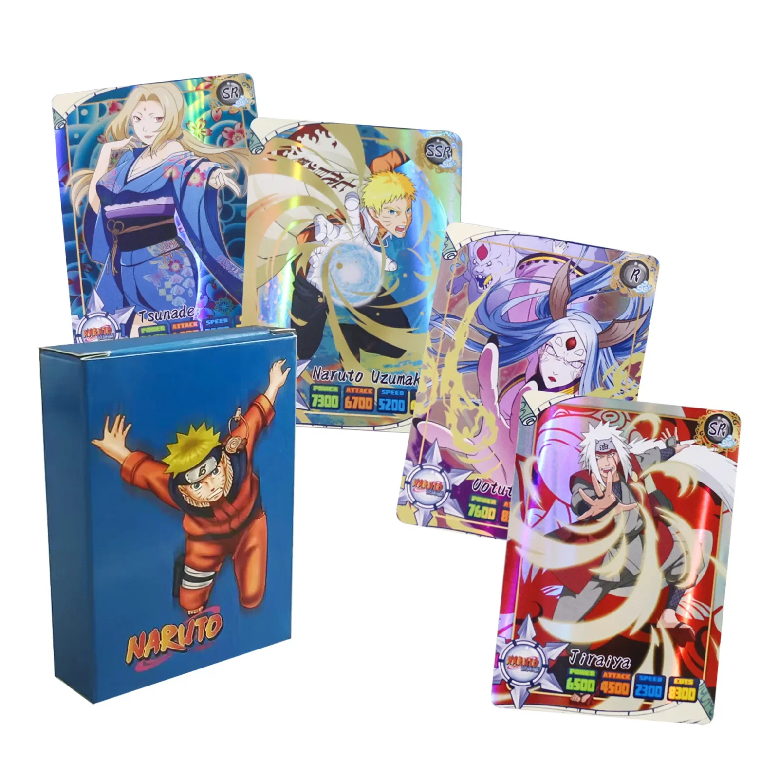 Board Game Naruto - 50 cartes Naruto en anglais, Kakashi