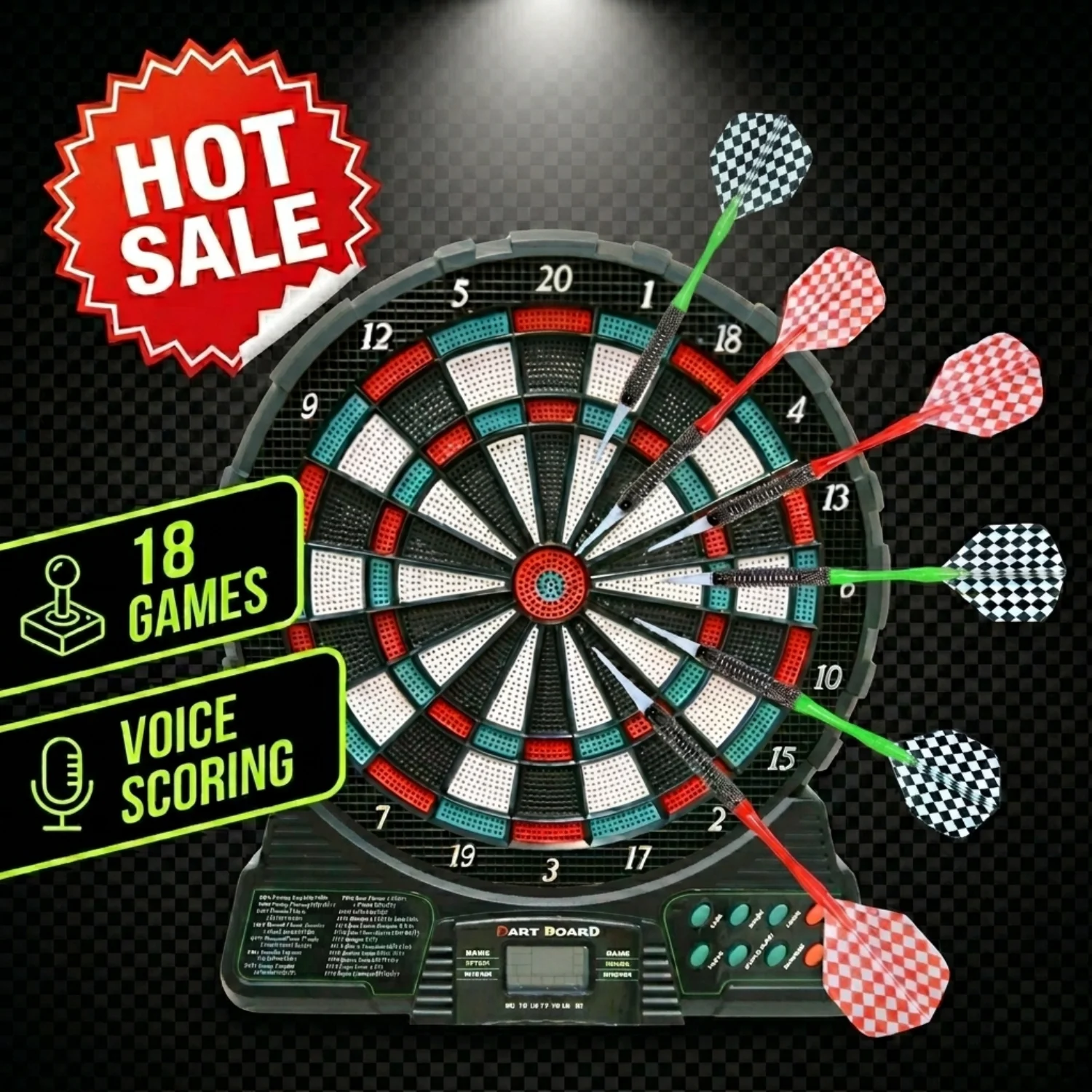 Board Game Ranking - Jeu de fléchettes électroniques DartVibe -