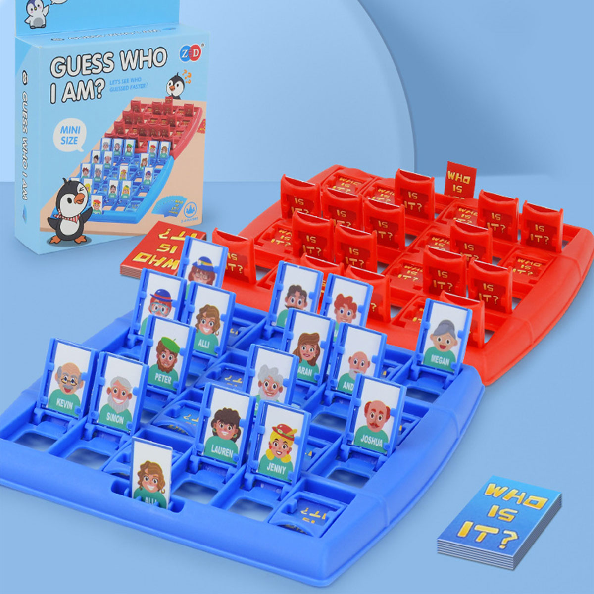 Board Game Who Is It - 1 ensemble de jeux de fête