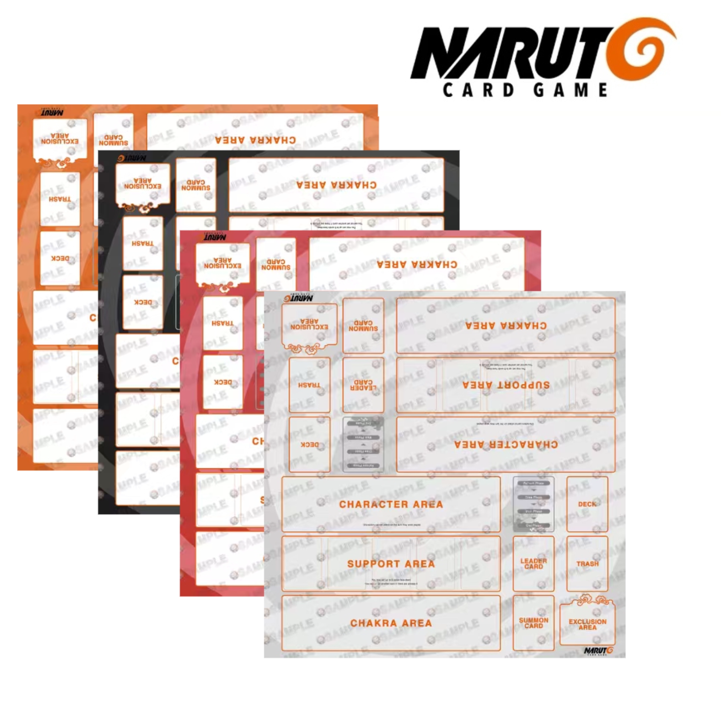 Board Game Naruto - Tapis de jeu Naruto Classic Trading