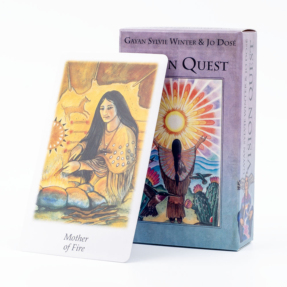 Board Game Name - Vision Quest Tarot 78 cartes pour