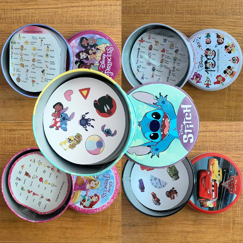 Board Game Name - Jeux de société Disney, Stitch, Princesse,