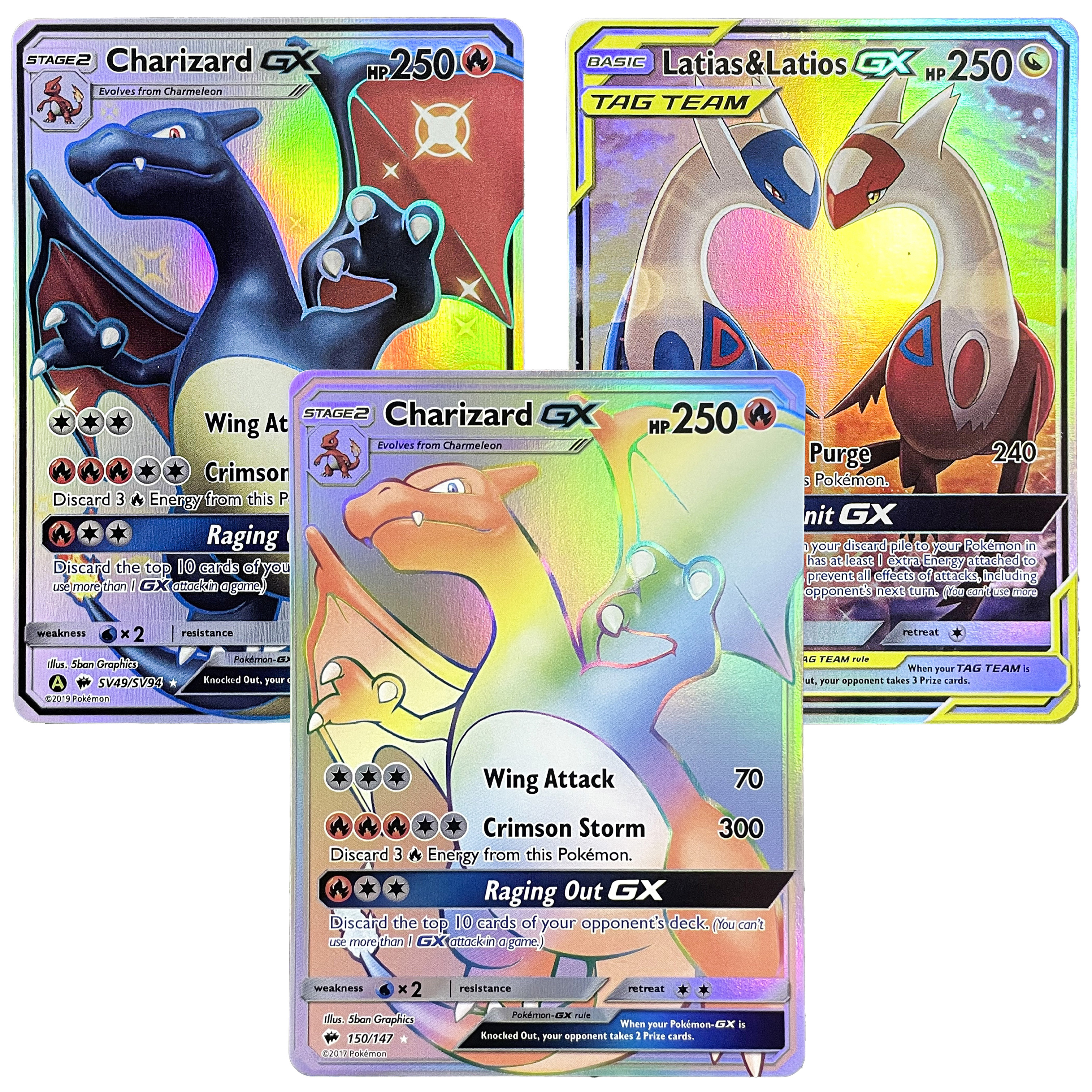 Board Game Online - Lot de cartes PKM TCG Rainbow
