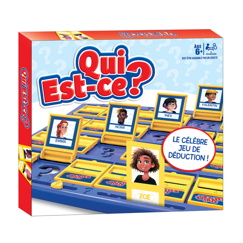 Board Game Who Is It - Jeu de société français « Devinez