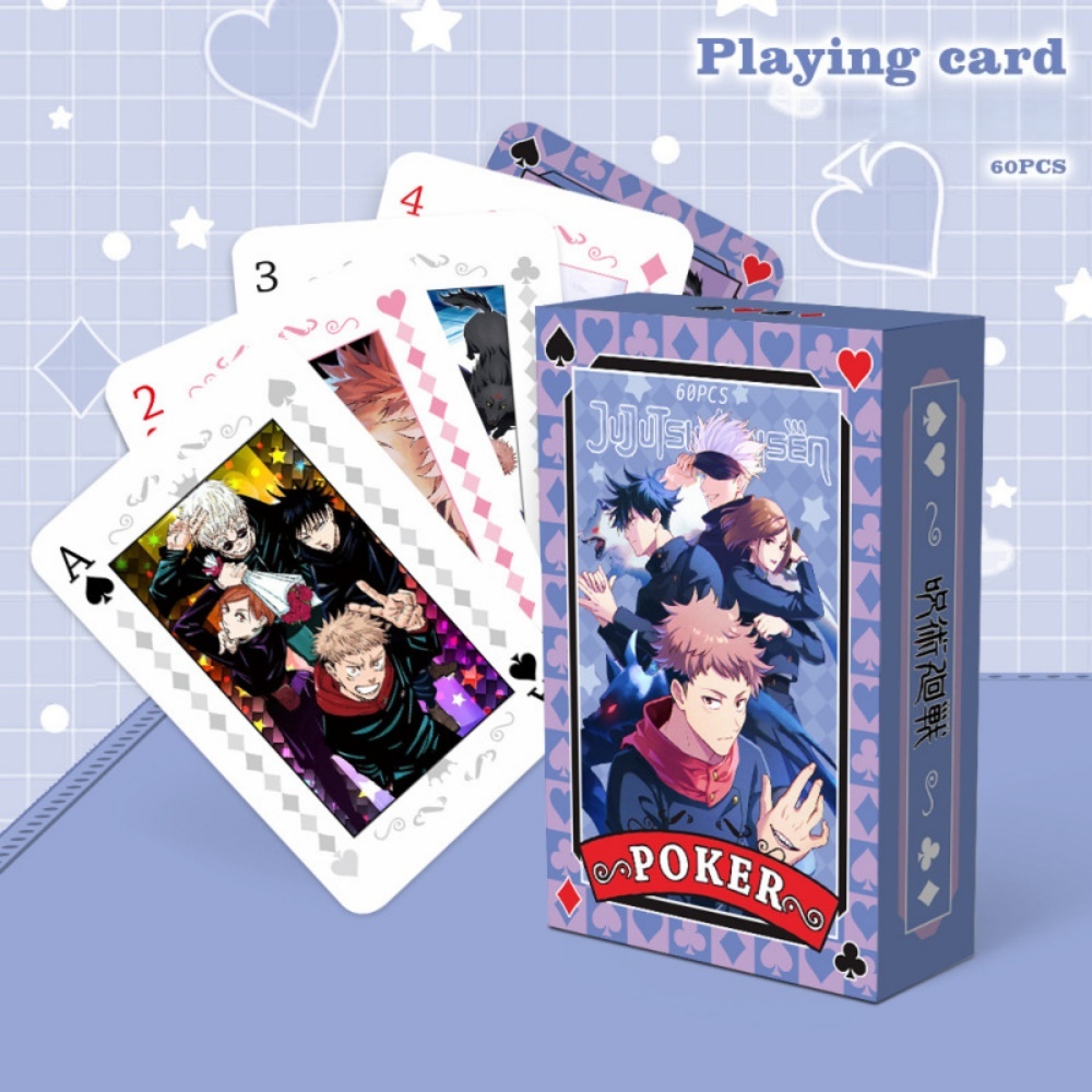 Board Game Naruto - Jeu de cartes de poker Anime