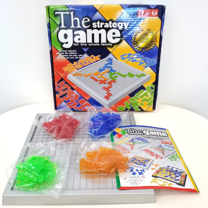 Board Game Name - Puzzle intellectuel pour enfants, planche de