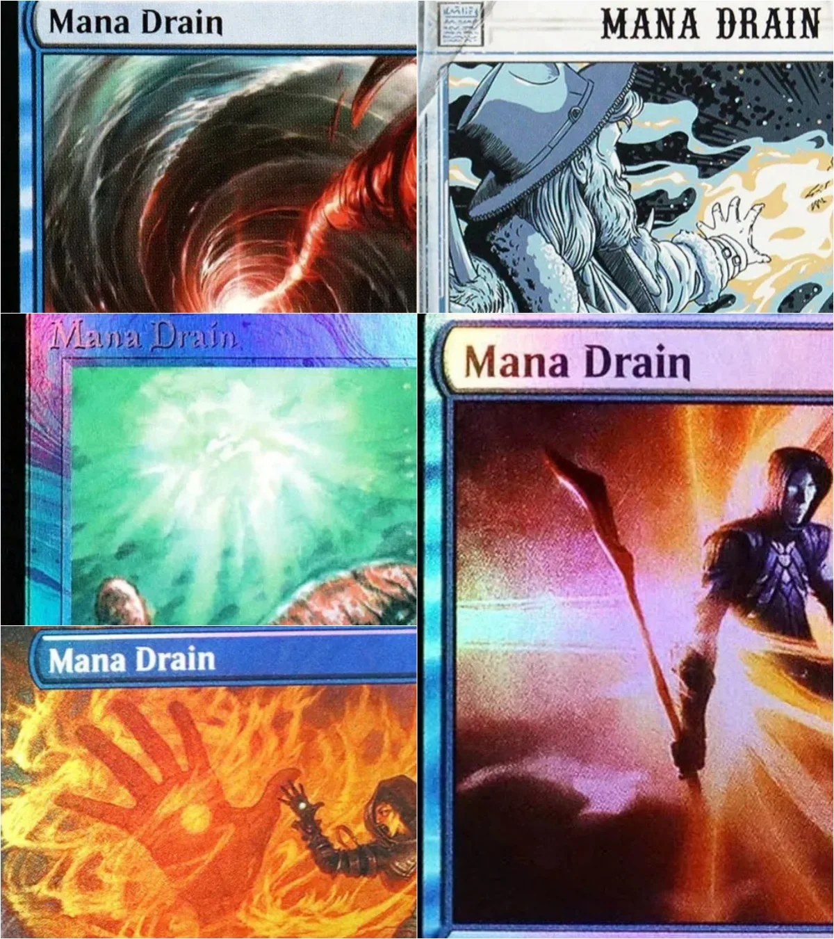 Card Game Deck - ['Mana Drain''] Jeu de cartes magiques