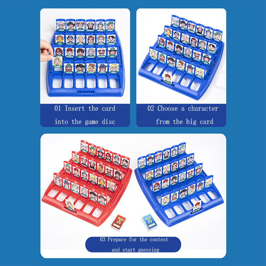 Jeu de société « Devinez qui j - Board Game Who Is It avis et prix