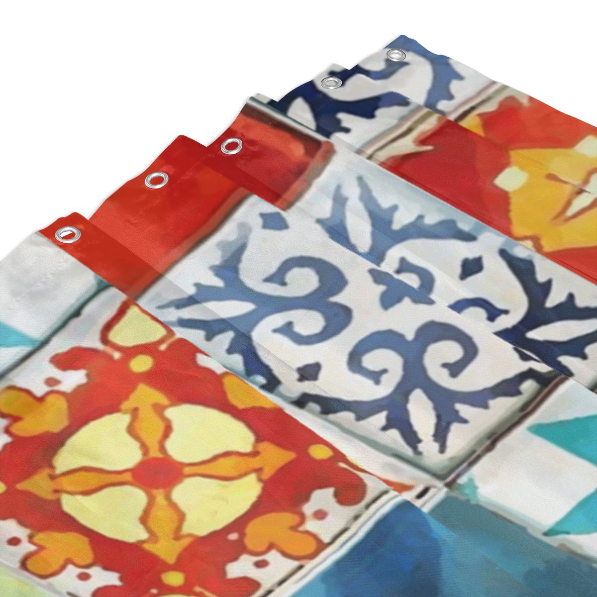 Rideau de douche en polyester  - Board Game Azul avis et prix
