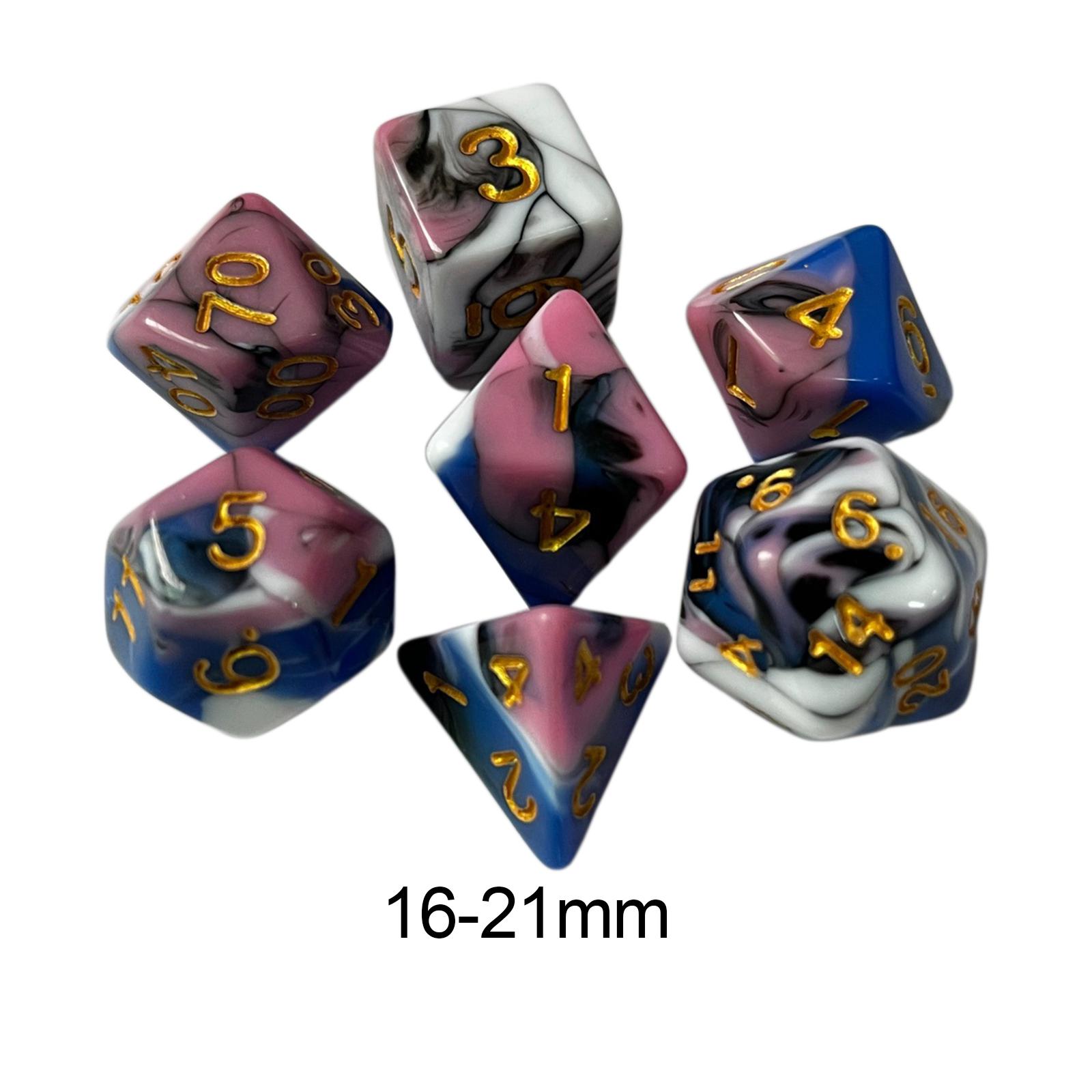 Dés polyédriques gravés en acr - Board Game Roleplay avis et prix