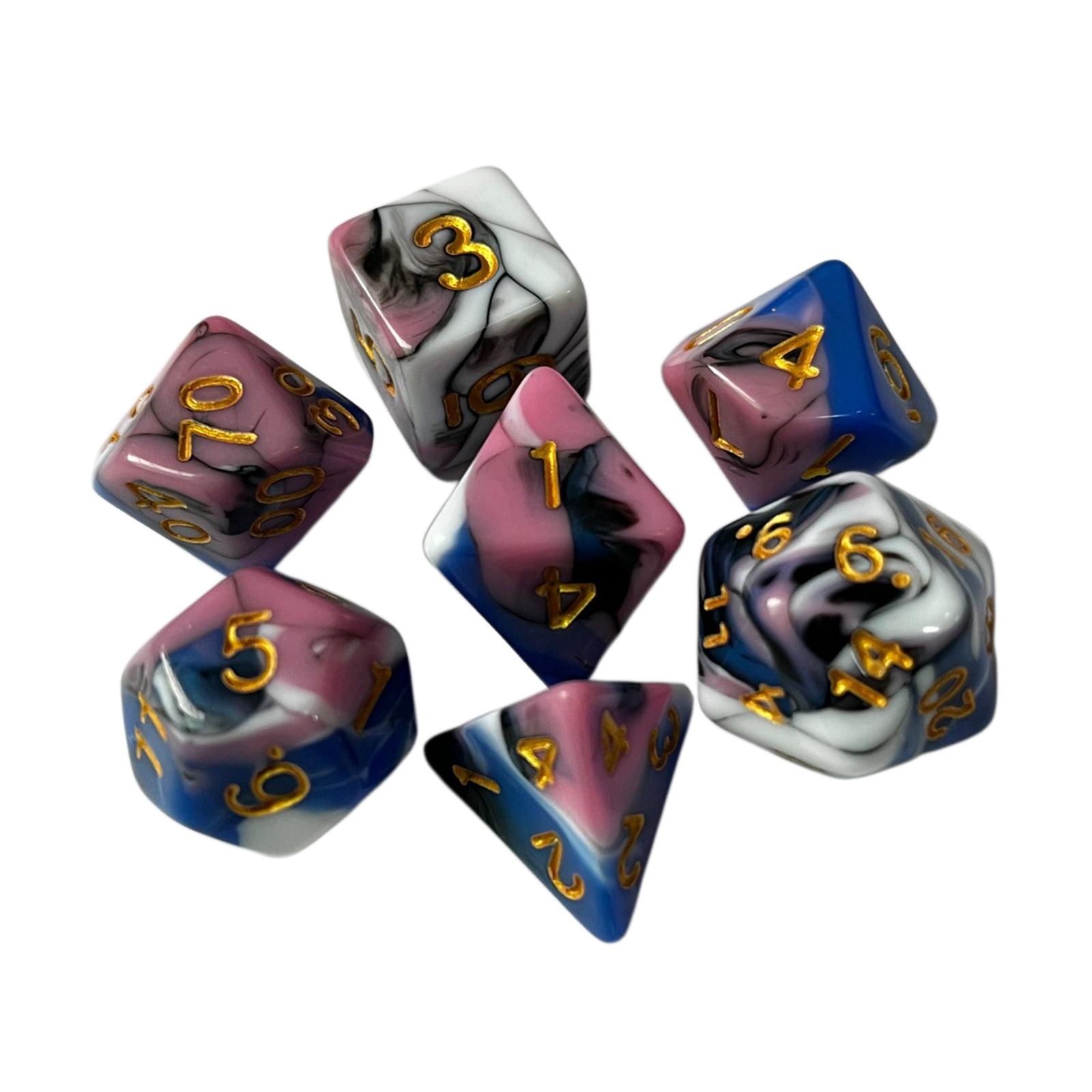 Dés polyédriques gravés en acr - Board Game Roleplay avis et prix