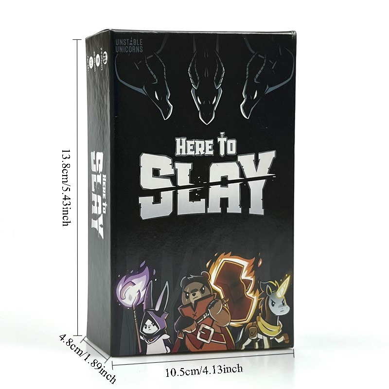 Unstable Games Slay Sleigh Fig - Board Game Here To Slay avis et prix
