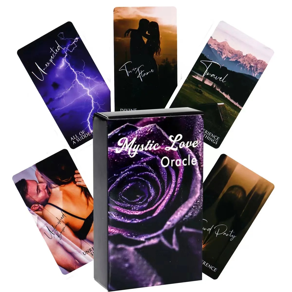 Cartes Oracle d'amour mystique - Card Game Deck avis et prix