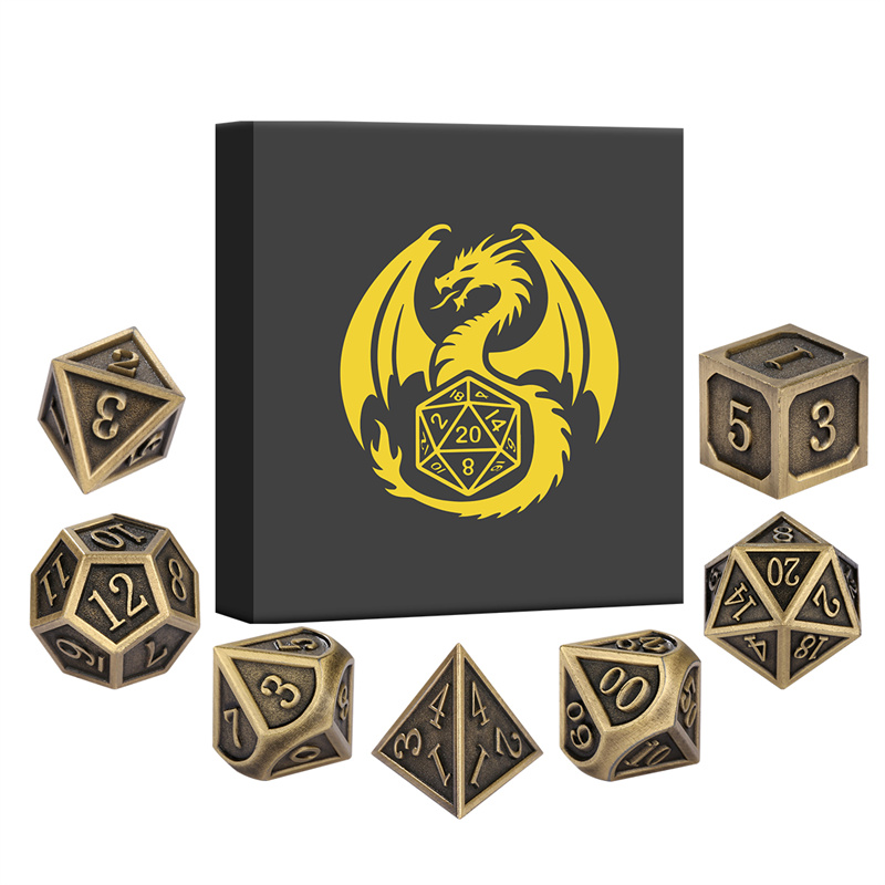 7 pièces/ensemble dés polyédri - Board Game Roleplay avis et prix