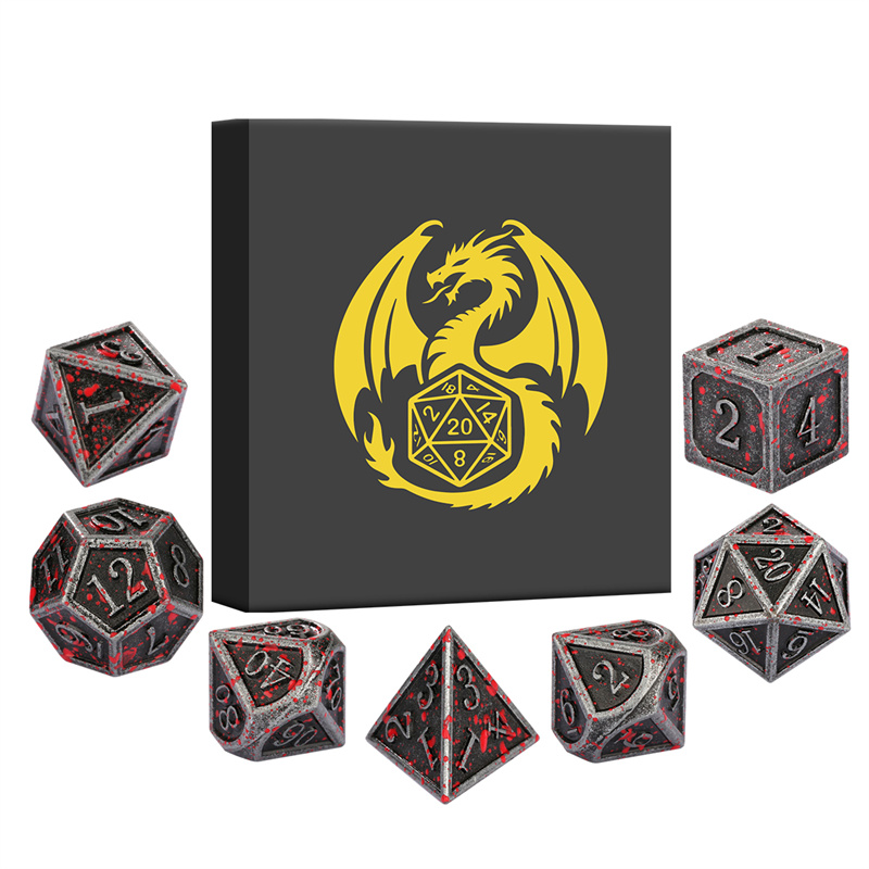 7 pièces/ensemble dés polyédri - Board Game Roleplay avis et prix
