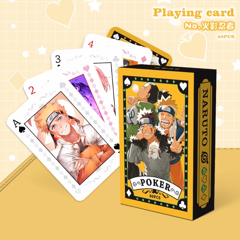 Nouveaux cartes à jouer en pap - Board Game Naruto avis et prix