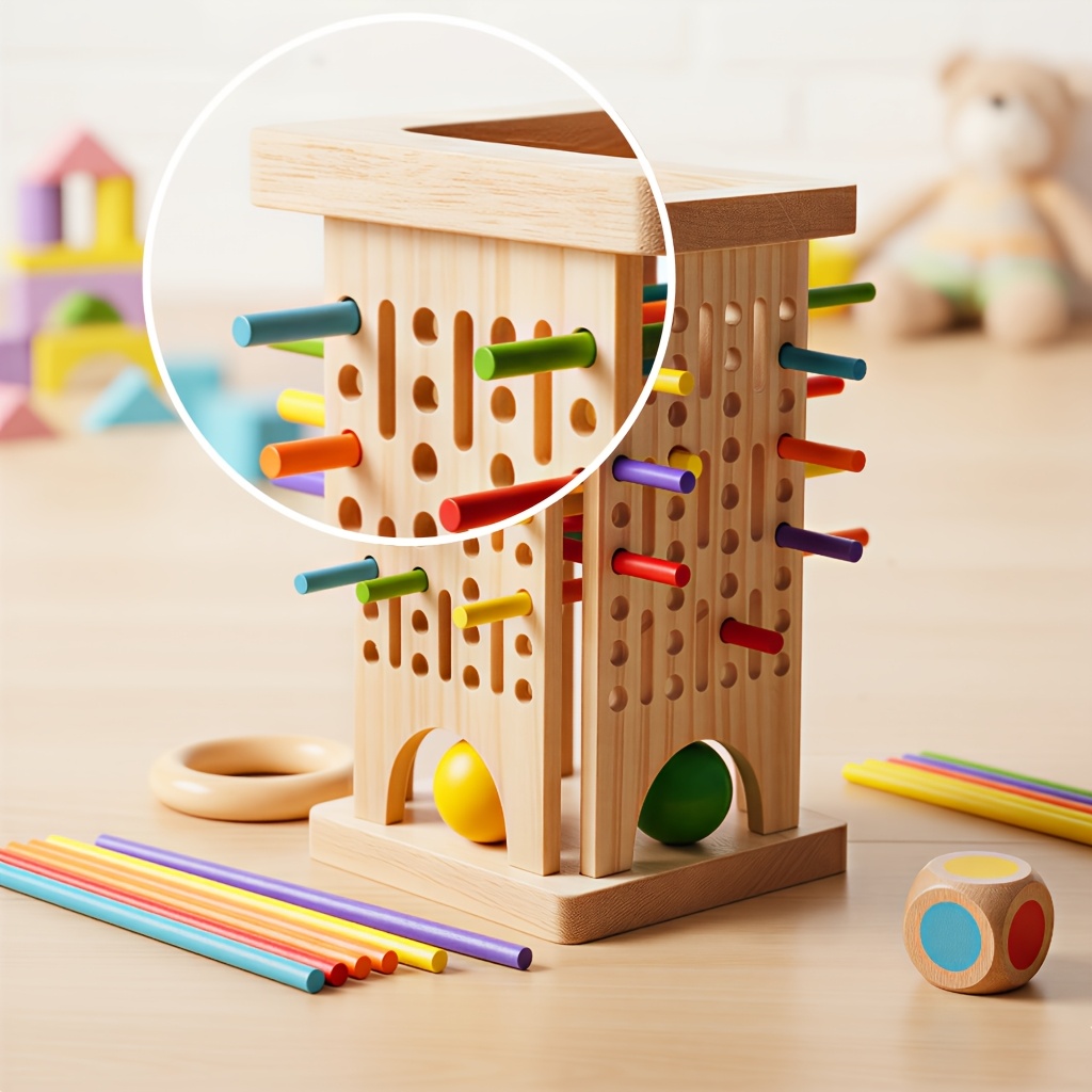 Jeu de société en bois Montess - Board Game Name avis et prix