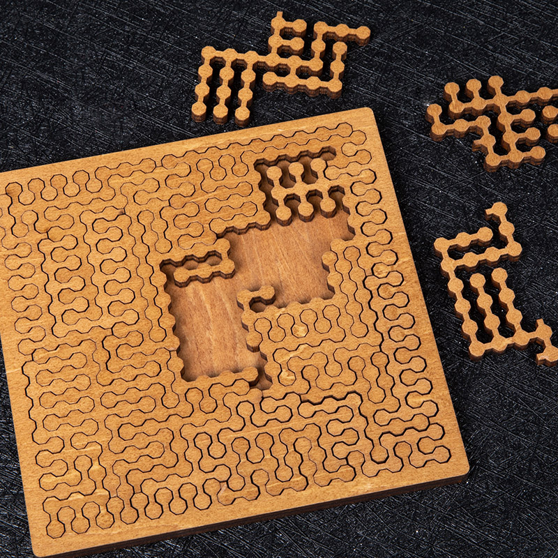 Puzzle Impossible en bois IQ p - Board Game Name avis et prix
