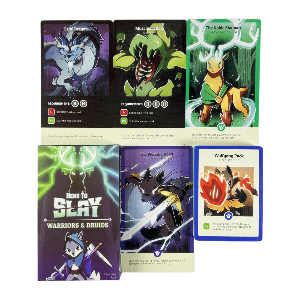 1 ou 2 jeux de cartes Here to  - Board Game Here To Slay avis et prix