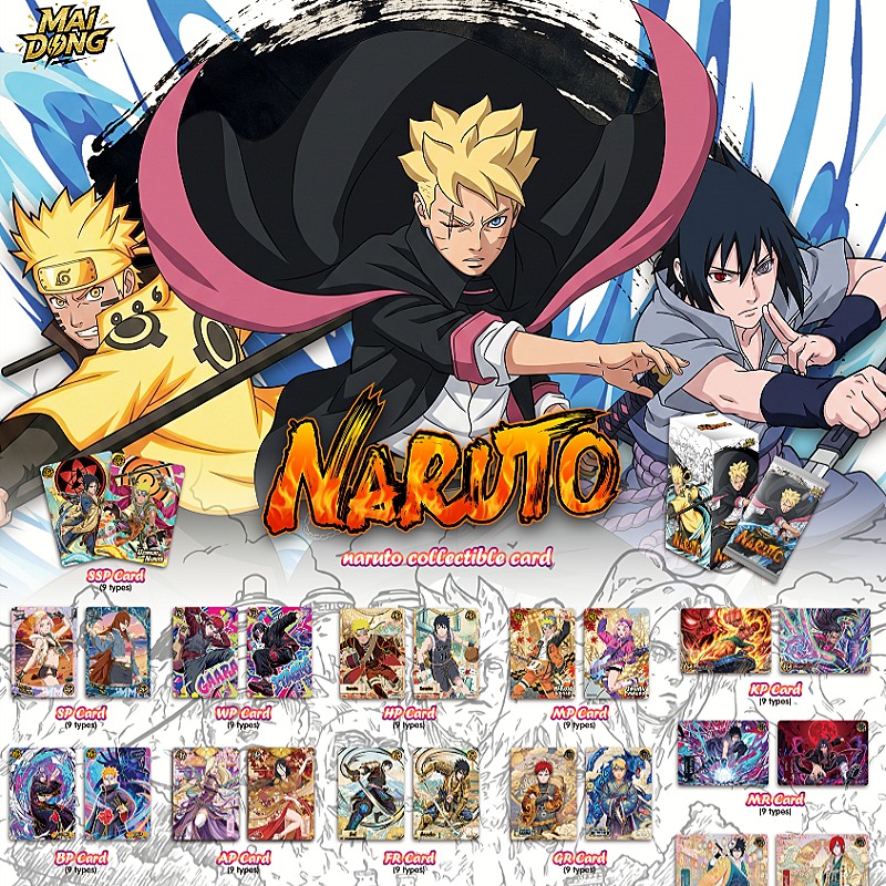 Cartes Naruto Will of Fire Del - Board Game Naruto avis et prix