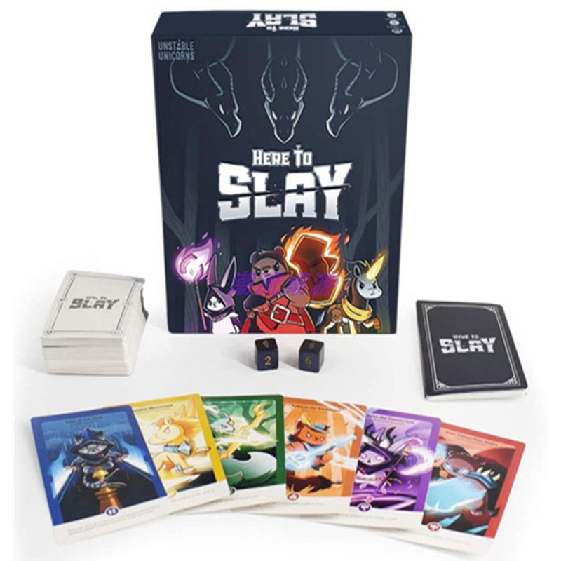 Version anglaise ici pour frap - Board Game Here To Slay avis et prix