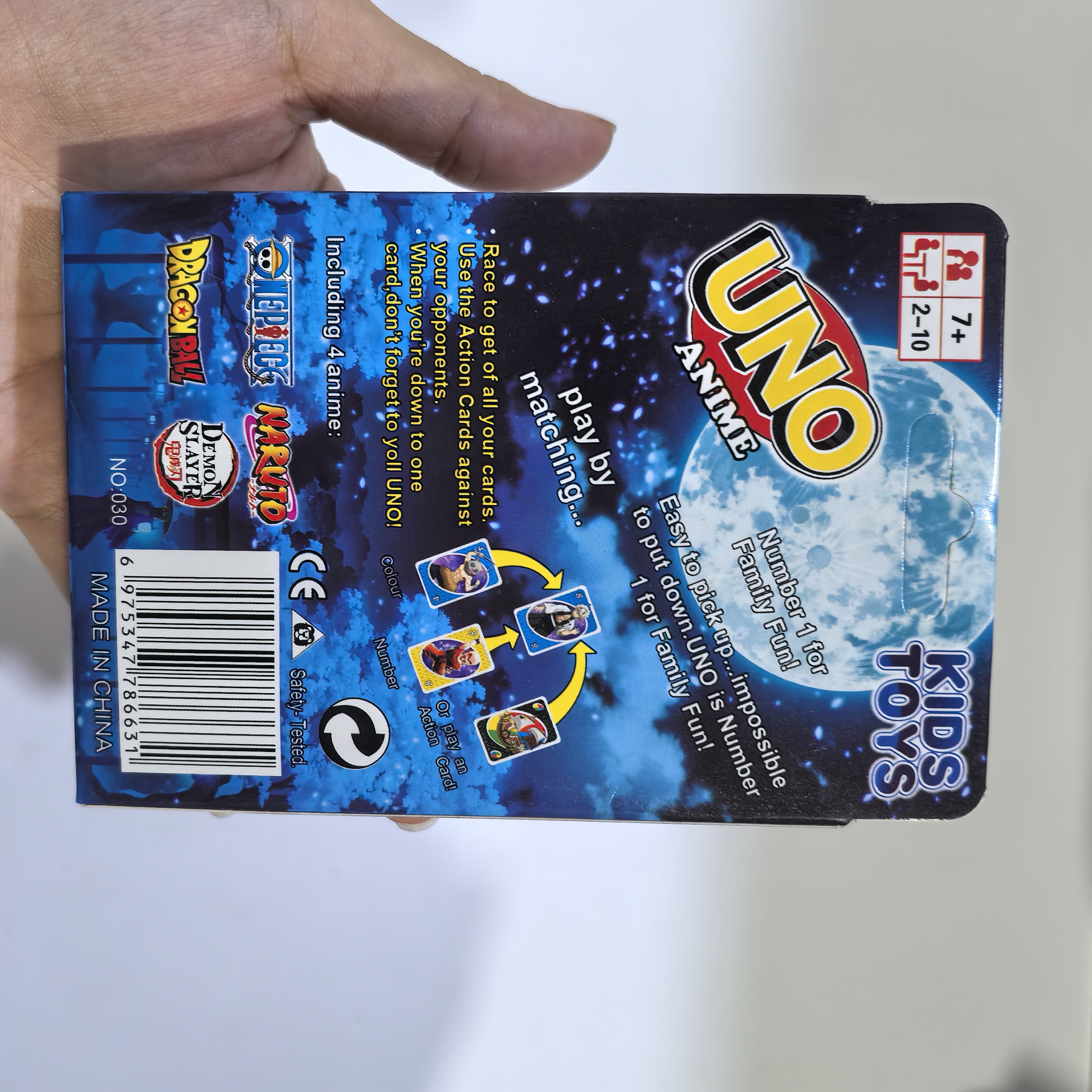 Jeux U-N-O One Piece Sword & S - Board Game Name avis et prix