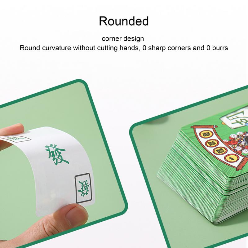 Jeu de cartes Mahjong pour réu - Card Game Deck avis et prix