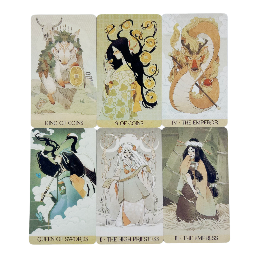 Jeu de cartes Yokai Tarot, 78  - Board Game Azul avis et prix
