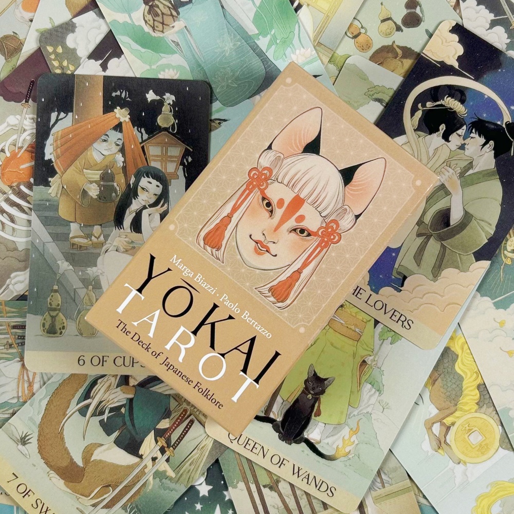 Jeu de cartes Yokai Tarot, 78  - Board Game Azul avis et prix