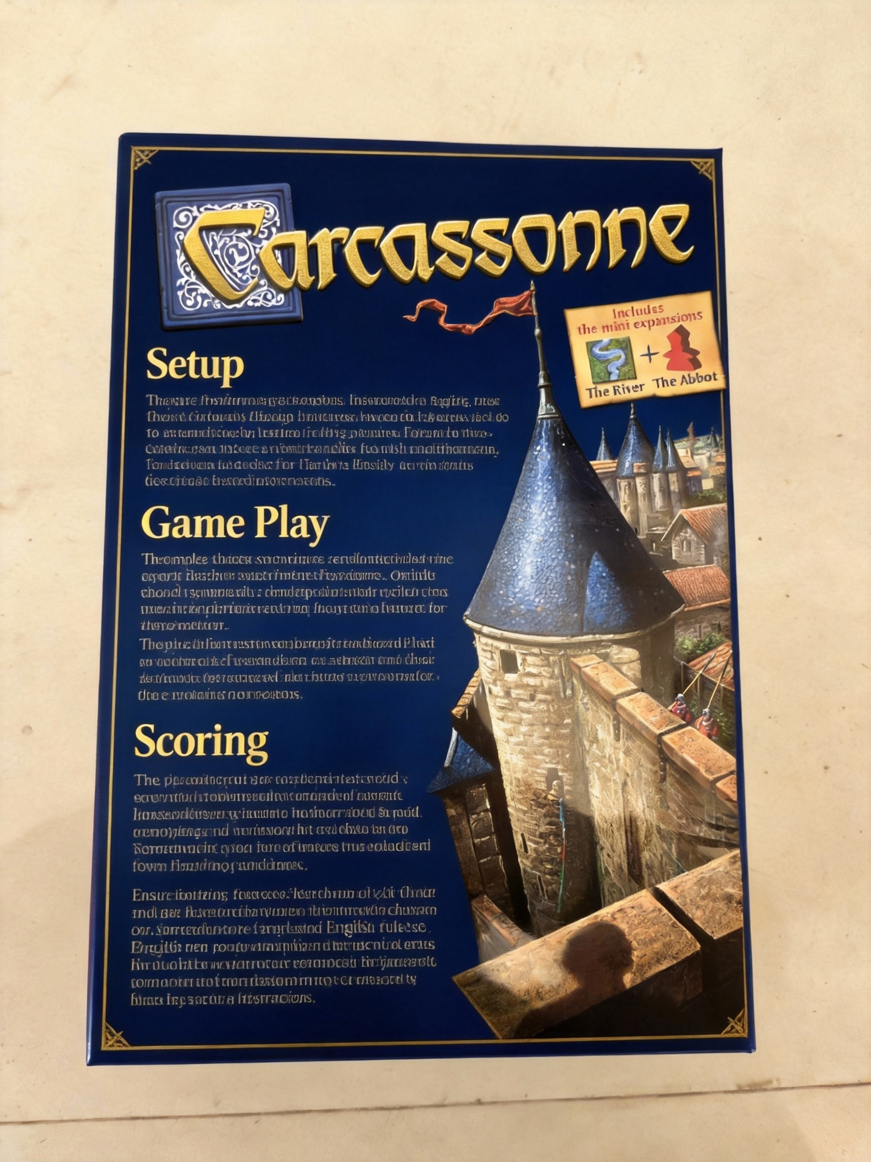 Carcassonne (édition anglaise) - Board Game Name avis et prix