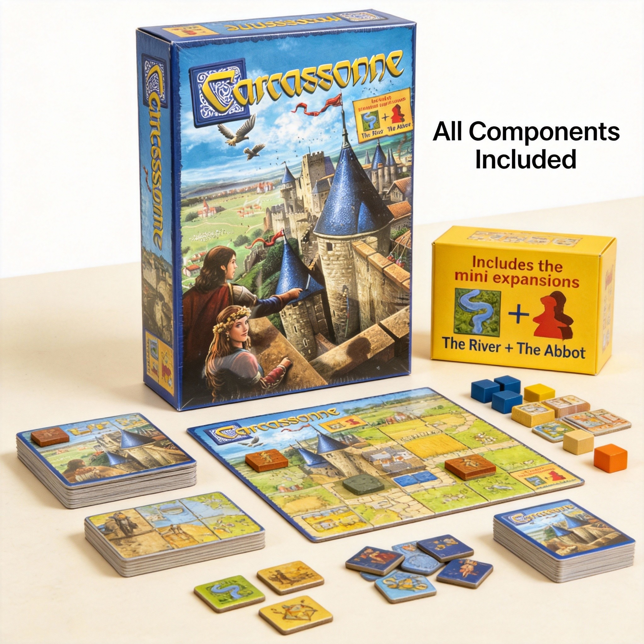 Carcassonne (édition anglaise) - Board Game Name avis et prix