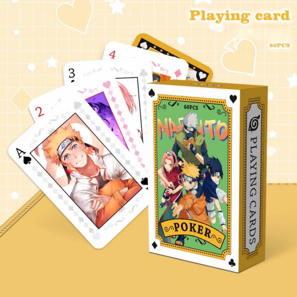 Jeu de cartes de poker Anime J - Board Game Naruto avis et prix