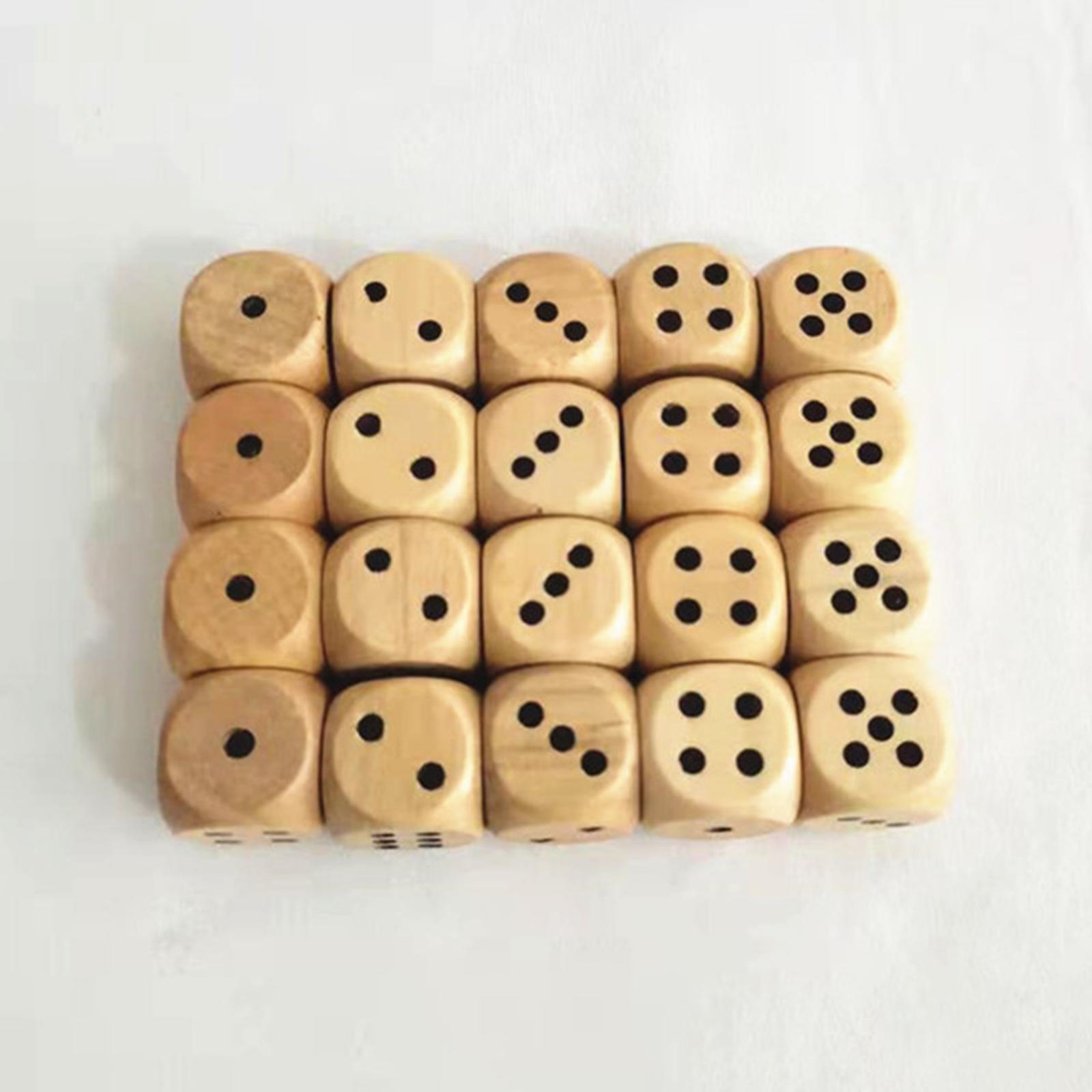 Jeu de dés en bois à six faces - Board Game Roleplay avis et prix