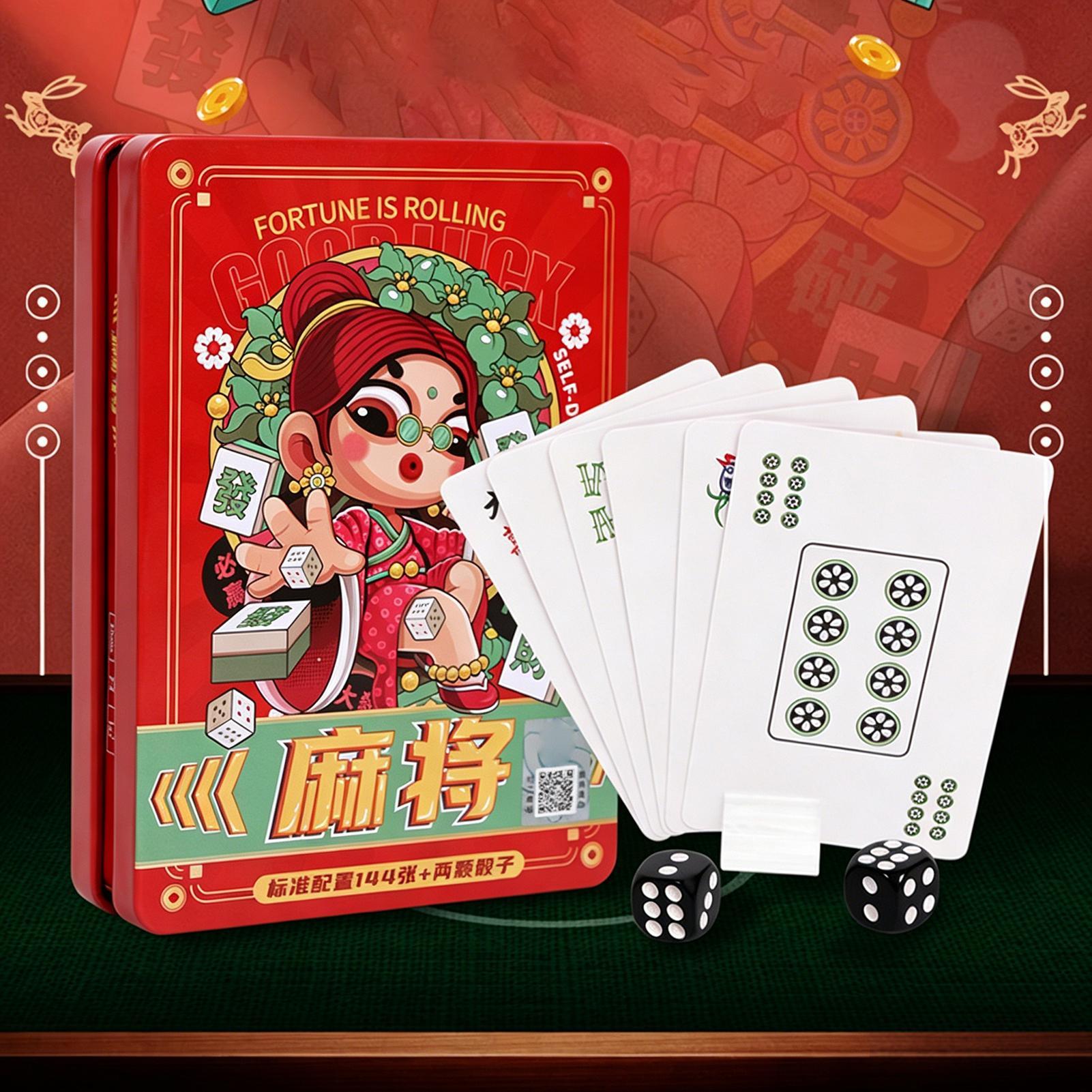 Cartes à jouer Mahjong, jeu fa - Card Game Deck avis et prix