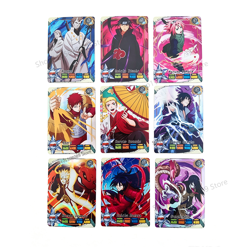 50 cartes Naruto en anglais, K - Board Game Naruto avis et prix