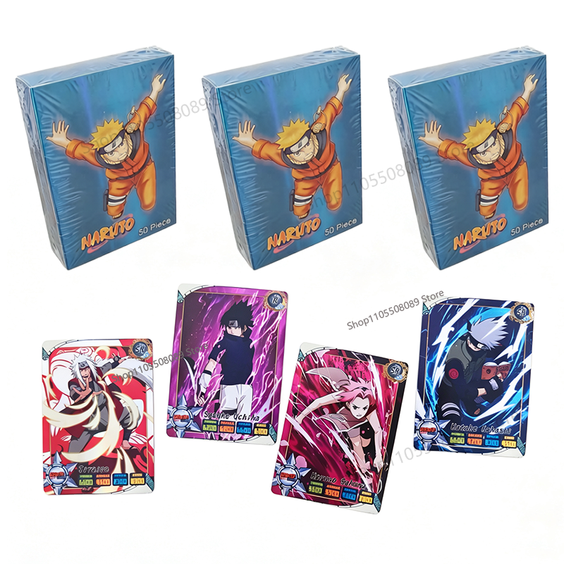 50 cartes Naruto en anglais, K - Board Game Naruto avis et prix