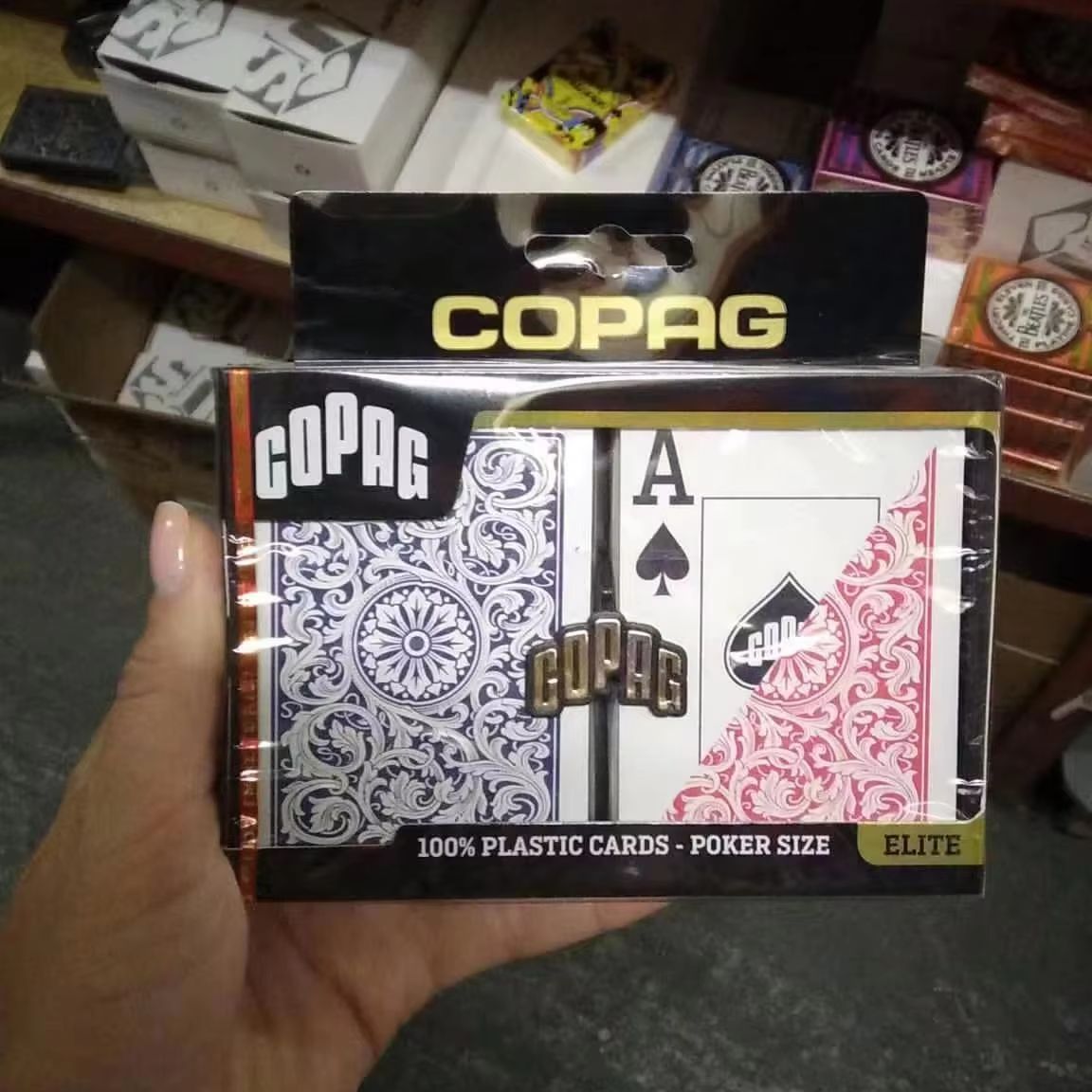 Cartes de poker marquées Copag - Board Game Ranking avis et prix
