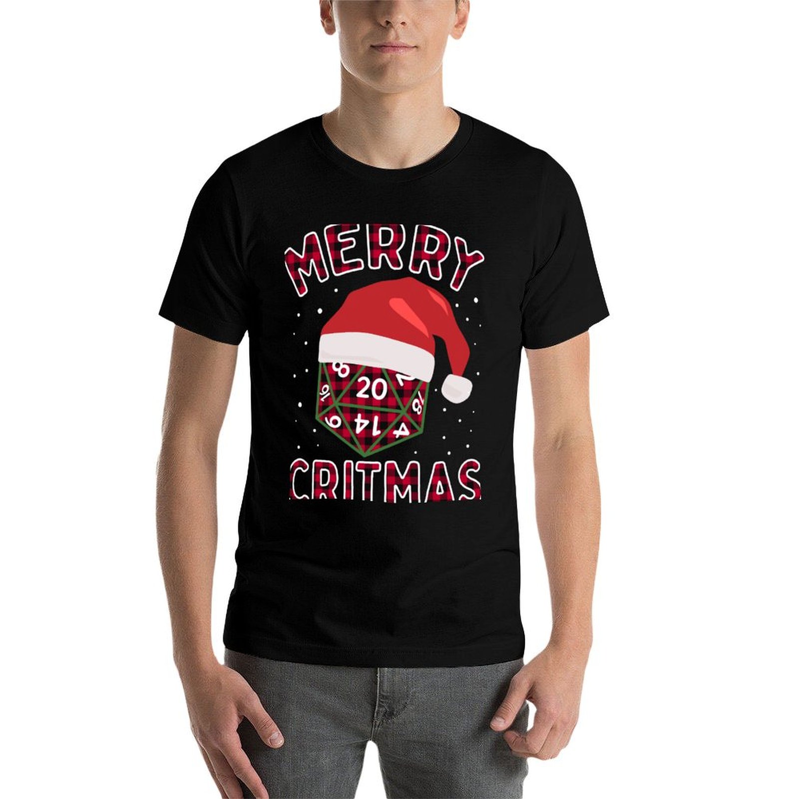 T-Shirt Merry Critmas Christma - Board Game Roleplay avis et prix