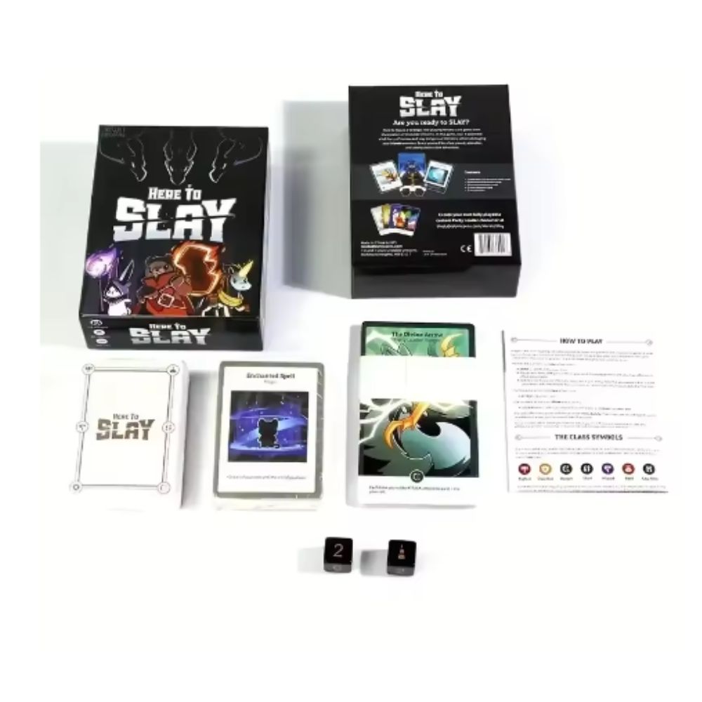 Le plus récent jeu de base Tee - Board Game Here To Slay avis et prix