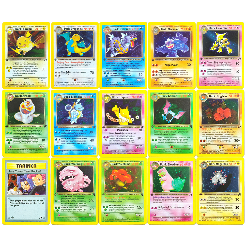DIY PKM Card Base Team Rocket  - Board Game Online avis et prix